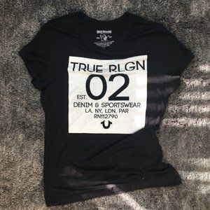 (2/$20) True Religion Est. 02 bling tee